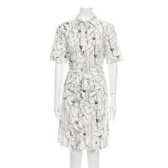 Jason Wu Wrap Shirt Dress SZ 12 - Picture 1 of 10